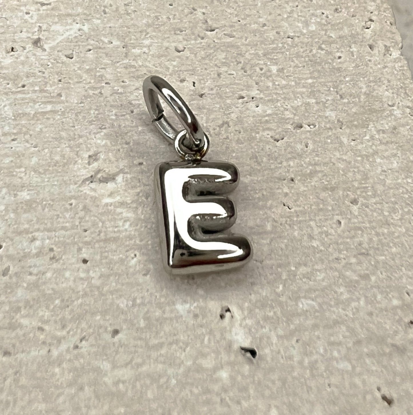 ABC Puff Pendant (Silver)