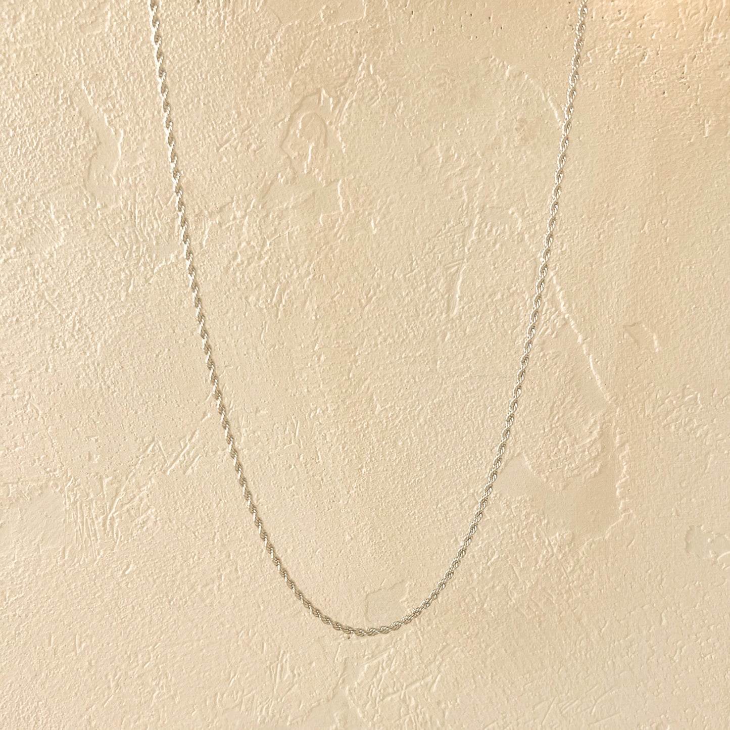 Rope Chain White Gold