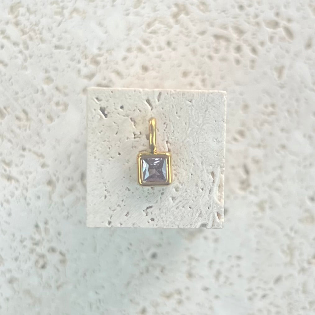 Gold Bezel pendant