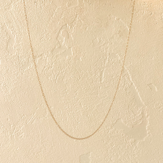 Fine Cable Chain Necklace