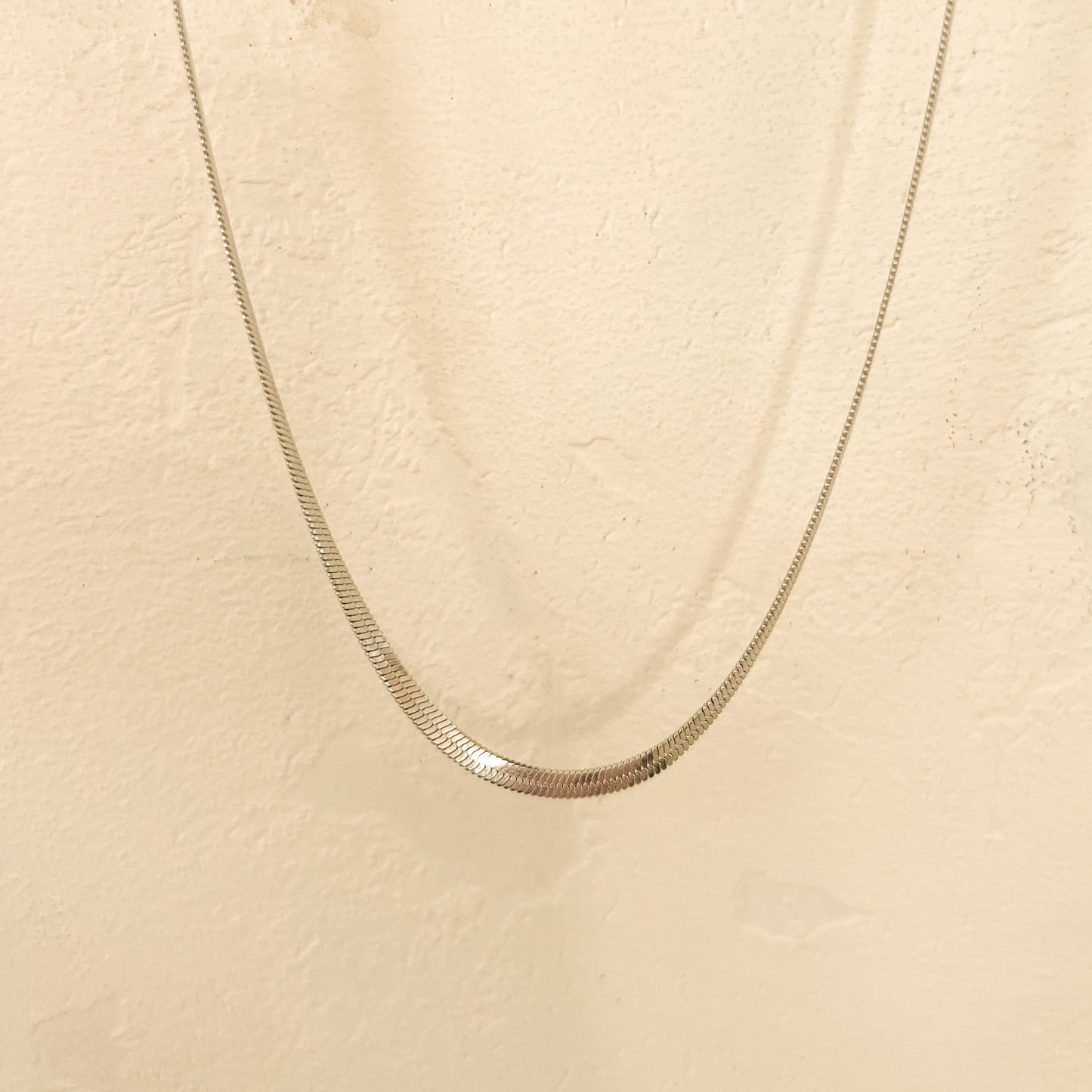 Herringbone Chain (Silver)